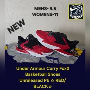 [M-9.5] Under Armour Curry Fox2 Basketball Shoes Unreleased PE (Player Edition)